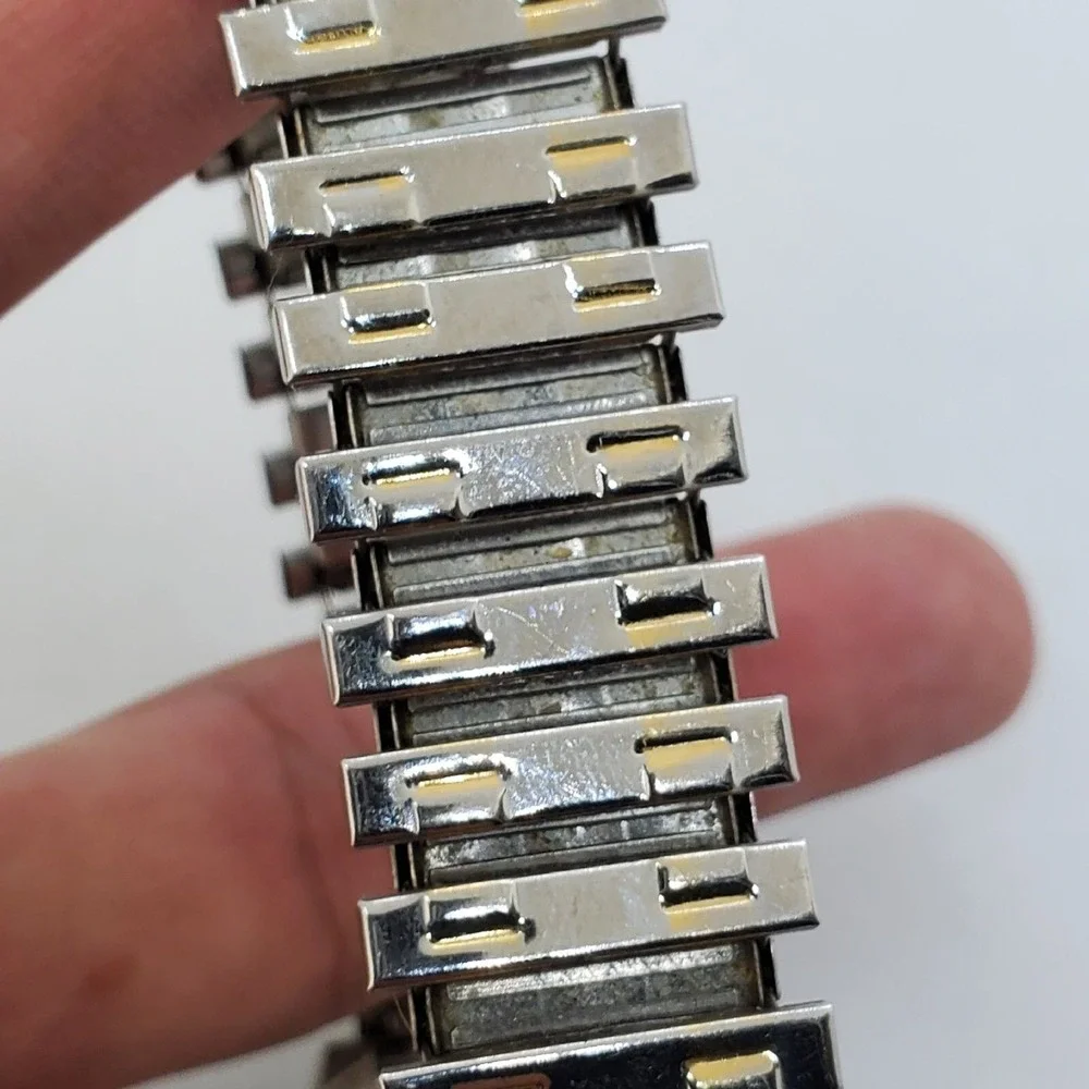 Men's Watch 36MM Gray Dial‎ Gray Gold Tone Bracelet Band 6